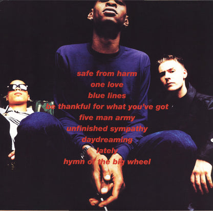 Massive Attack : Blue Lines (LP, Album, RE, 180)