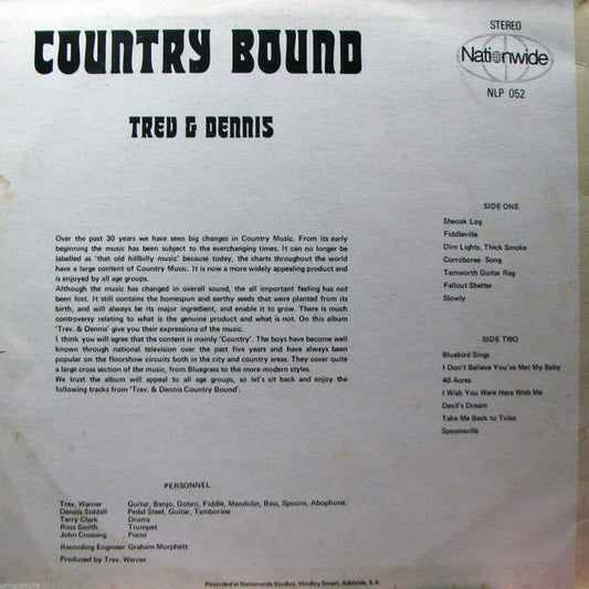 Trev & Dennis : Country Bound (LP)