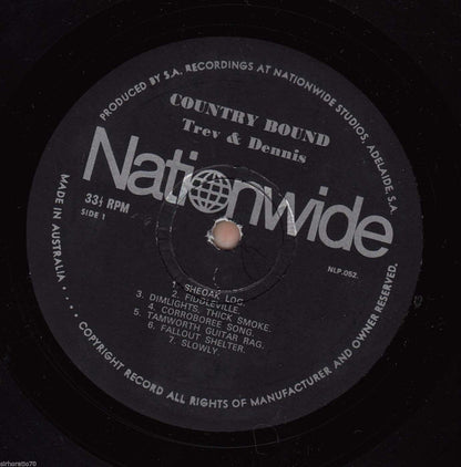Trev & Dennis : Country Bound (LP)