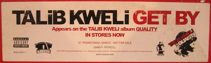 Talib Kweli : Get By (12", Single, Promo)