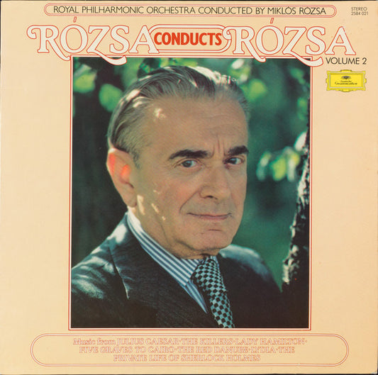 Royal Philharmonic Orchestra Conducted By Miklós Rózsa : Rózsa Conducts Rózsa Volume 2 (LP, Album)