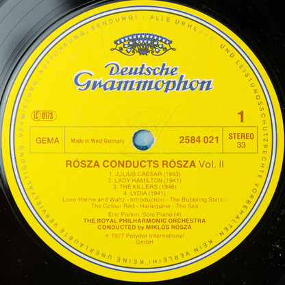 Royal Philharmonic Orchestra Conducted By Miklós Rózsa : Rózsa Conducts Rózsa Volume 2 (LP, Album)