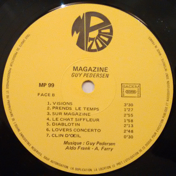 Guy Pedersen : Magazine (LP)