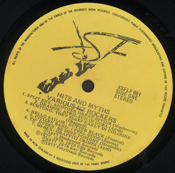 Various : Hits & Myths (LP, Comp)