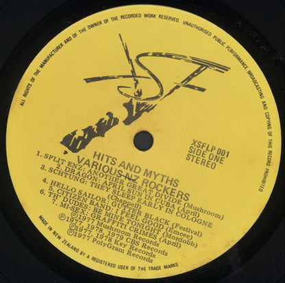 Various : Hits & Myths (LP, Comp)