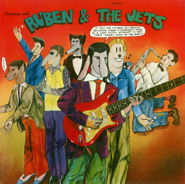 Frank Zappa & The Mothers : Cruising With Ruben & The Jets (LP, Album, RE, RM, Gat)