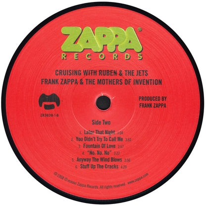 Frank Zappa & The Mothers : Cruising With Ruben & The Jets (LP, Album, RE, RM, Gat)
