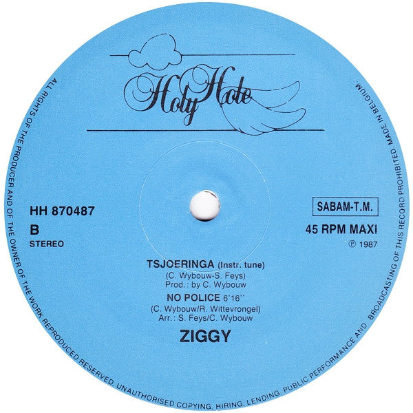 Ziggy (6) : Dance Dance Dance In The Middle Of The Night (12")