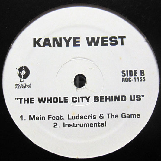 Kanye West : Jesus Walks (Remix) / The Whole City Behind Us (12", Unofficial)