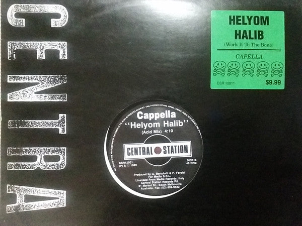 Cappella : Helyom Halib (Acid - Acid - Acid) (12", Single)