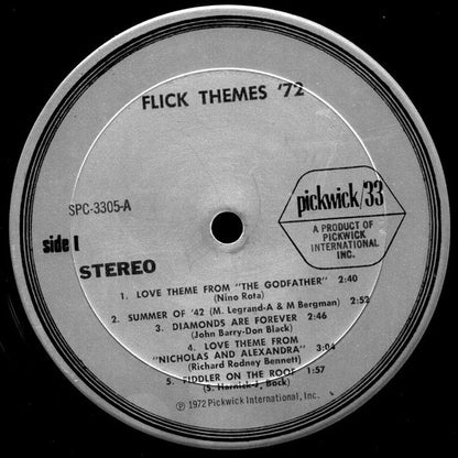 Unknown Artist : Flick Themes '72 (LP, Comp)