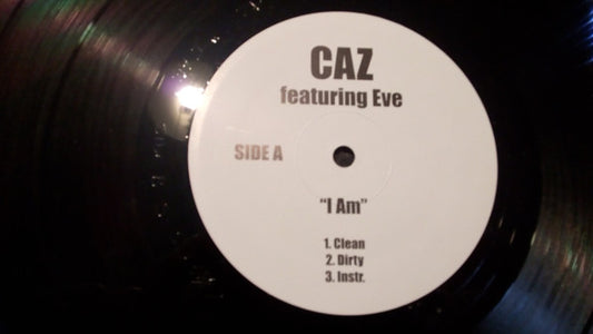Caz (3) : I Am / Coast To Coast (12", Promo)