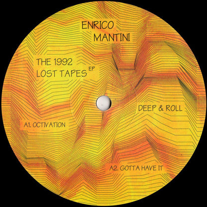 Enrico Mantini : The 1992 Lost Tapes EP (12", EP)