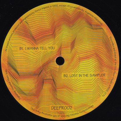 Enrico Mantini : The 1992 Lost Tapes EP (12", EP)