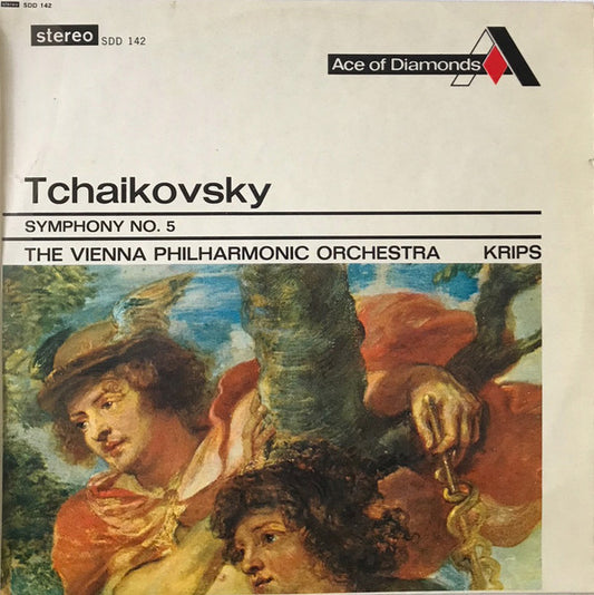 Pyotr Ilyich Tchaikovsky, Wiener Philharmoniker, Josef Krips : Symphony No. 5 (LP, Album, RE)