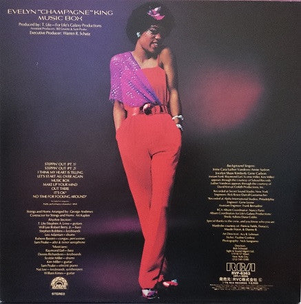 Evelyn "Champagne" King* : Music Box (LP, Album)