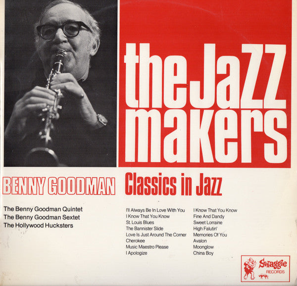 Benny Goodman : Classics In Jazz (LP, Comp, Mono)