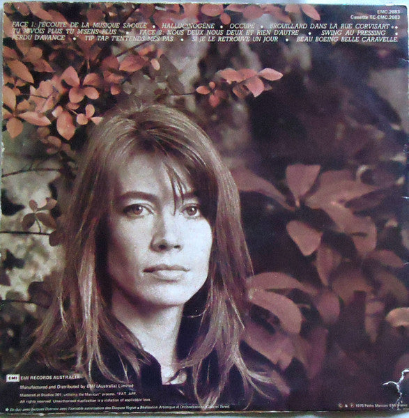 Françoise Hardy : Musique Saoule (LP, Album)