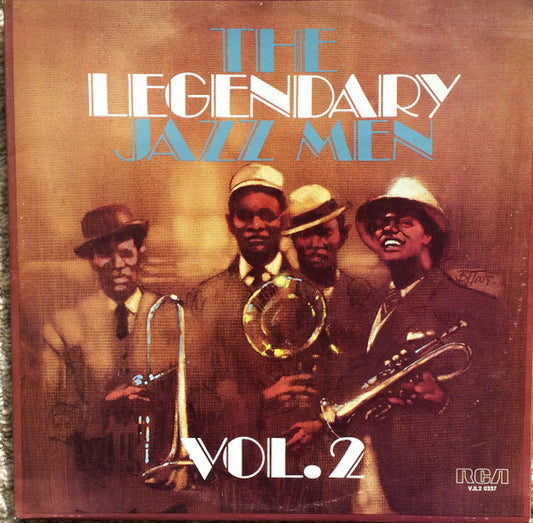 Various : The Legendary Jazz Men  Vol. 2 (2xLP, Comp)