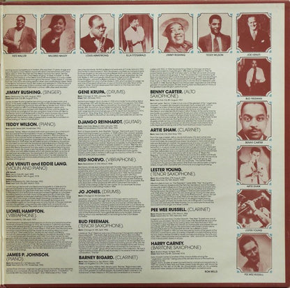 Various : The Legendary Jazz Men  Vol. 2 (2xLP, Comp)