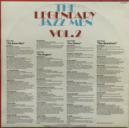 Various : The Legendary Jazz Men  Vol. 2 (2xLP, Comp)
