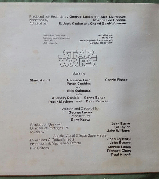 London Symphony Orchestra : The Story Of Star Wars (LP, RE)