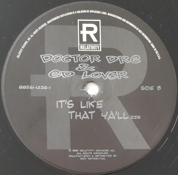 Doctor Dré & Ed Lover : Back Up Off Me ! (12")