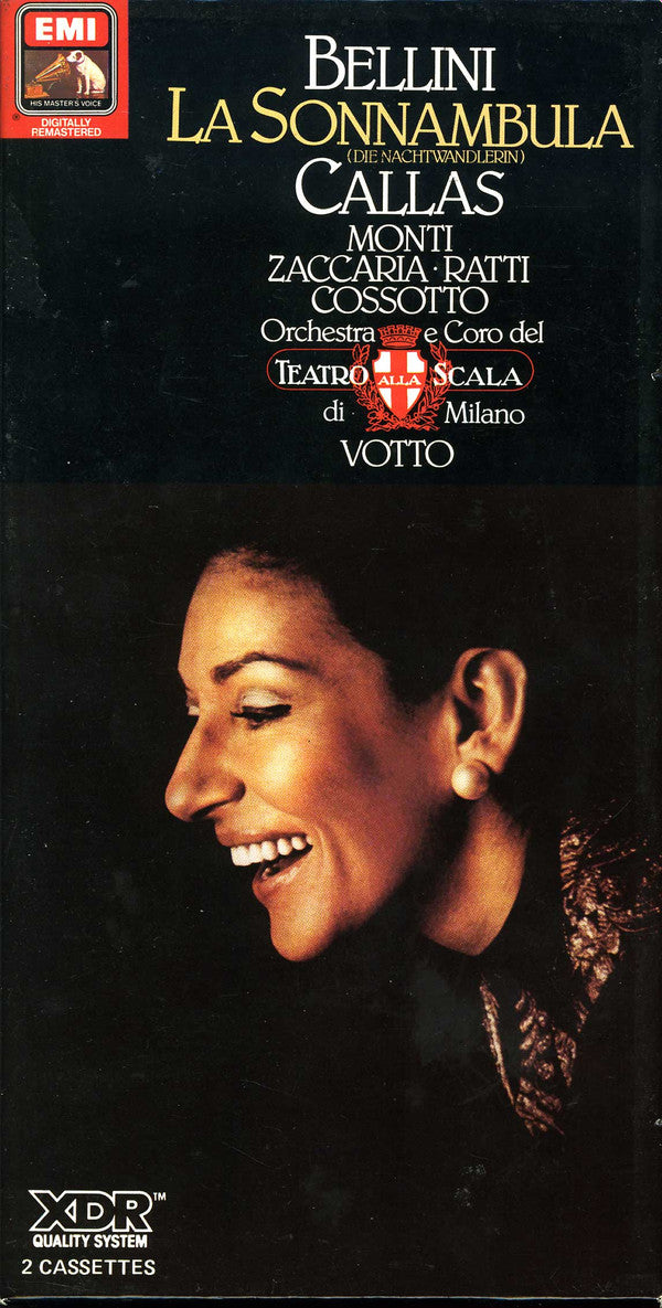 Bellini*, Callas* : La Sonnambula (2xCass + Box)