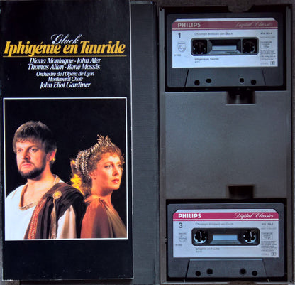 Gluck* - Diana Montague, John Aler, Thomas Allen, René Massis, Orchestre De L'Opéra De Lyon, Monteverdi Choir*, John Eliot Gardiner : Iphigénie En Tauride (2xCass, Album, Chr + Box)