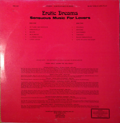 Various : Erotic Dreams (LP, Comp)