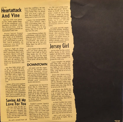 Tom Waits : Heartattack And Vine (LP, Album)