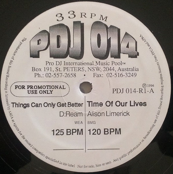 Various : Pro DJ International Issue 14 (3x12", Comp, Promo)