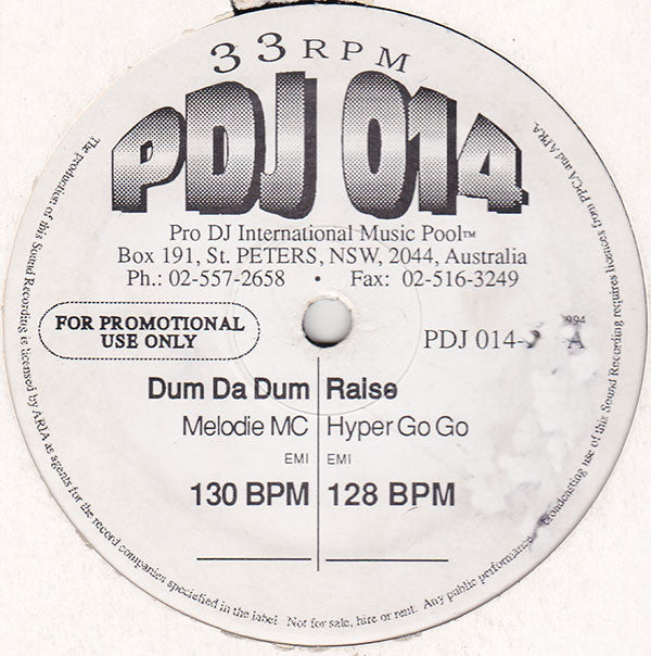 Various : Pro DJ International Issue 14 (3x12", Comp, Promo)