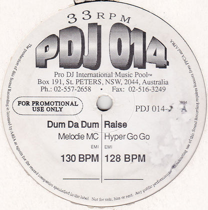 Various : Pro DJ International Issue 14 (3x12", Comp, Promo)