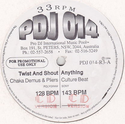 Various : Pro DJ International Issue 14 (3x12", Comp, Promo)