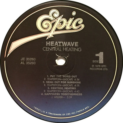 Heatwave : Central Heating (LP, Album)