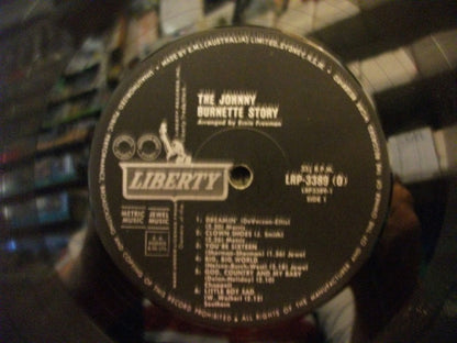 Johnny Burnette : The Johnny Burnette Story (LP, Comp, Mono)
