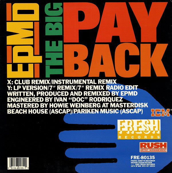 EPMD : The Big Payback (12")