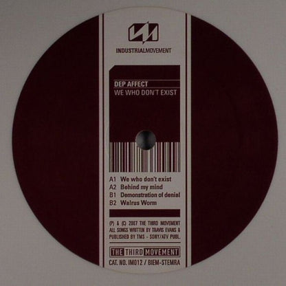 Dep Affect : We Who Don't Exist (12", Whi)