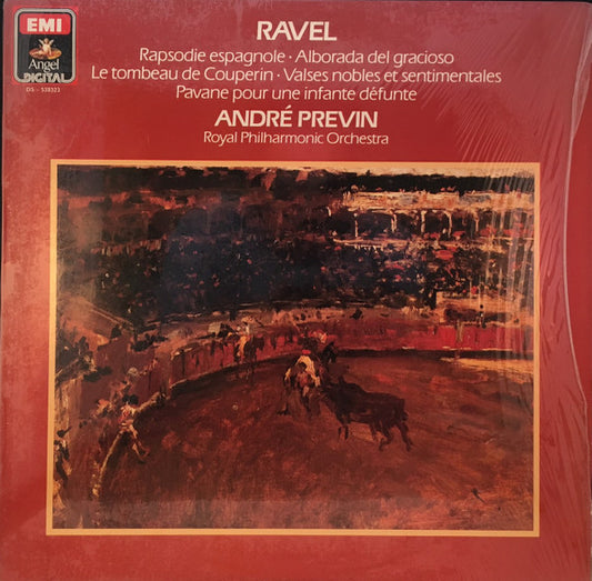 André Previn, Royal Philharmonic Orchestra, Maurice Ravel : Rapsodie Espanole / Alborada Del Gracioso / Le Tombeau De Couperin / Valses Nobles Et Sentimentales / Pavane Pour Une Infante Defunte (LP)