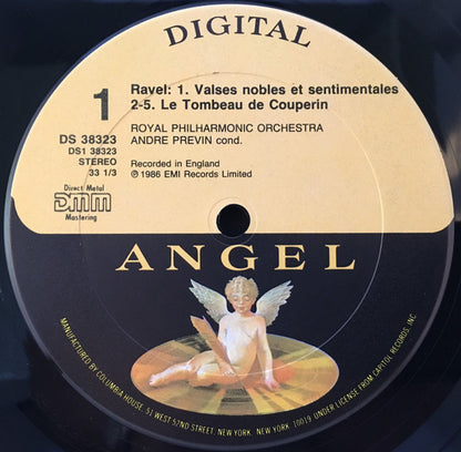 André Previn, Royal Philharmonic Orchestra, Maurice Ravel : Rapsodie Espanole / Alborada Del Gracioso / Le Tombeau De Couperin / Valses Nobles Et Sentimentales / Pavane Pour Une Infante Defunte (LP)
