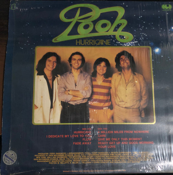 Pooh : Hurricane (LP, Album)