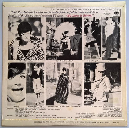 Barbra Streisand : My Name Is Barbra, Two... (LP, Album)