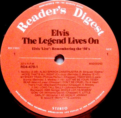 Elvis* : The Legend Lives On (7xLP, Comp + Box, Col)