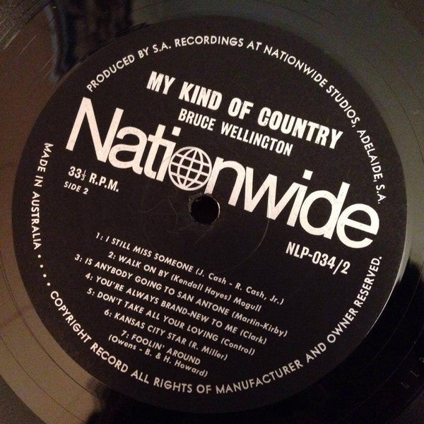 Bruce Wellington : My Kind of Country (LP)