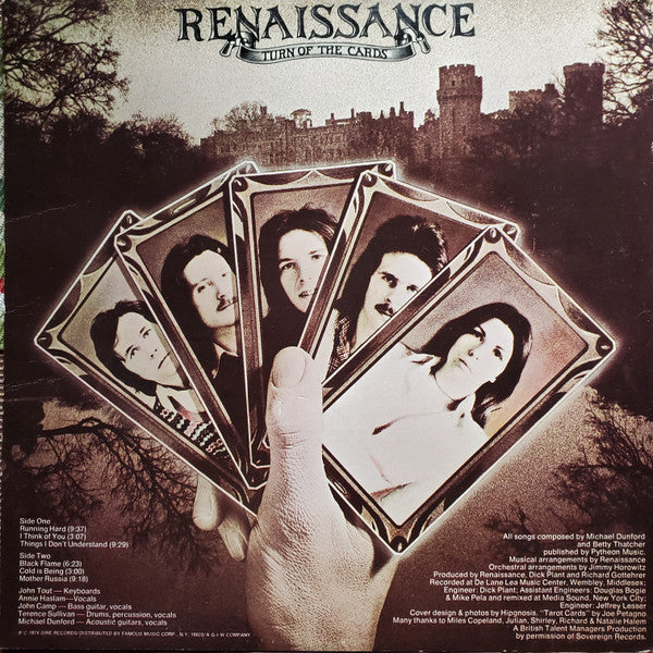 Renaissance (4) : Turn Of The Cards (LP, Album, Mon)