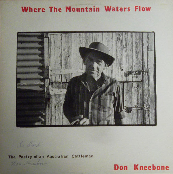 Don Kneebone : Where The Mountain Waters Flow (LP)