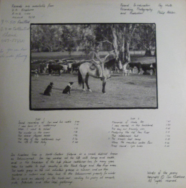 Don Kneebone : Where The Mountain Waters Flow (LP)