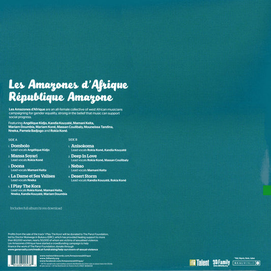 Les Amazones d'Afrique : République Amazone (LP, Album, Tur)