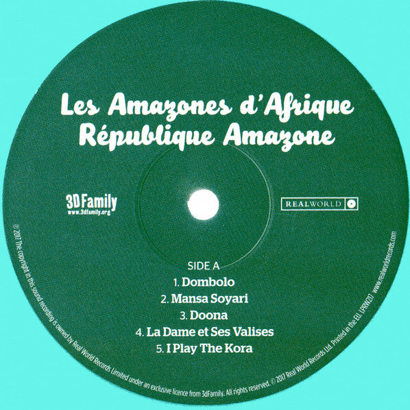 Les Amazones d'Afrique : République Amazone (LP, Album, Tur)